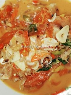 Foto resep Kakap merah kuah asam dan kemangi