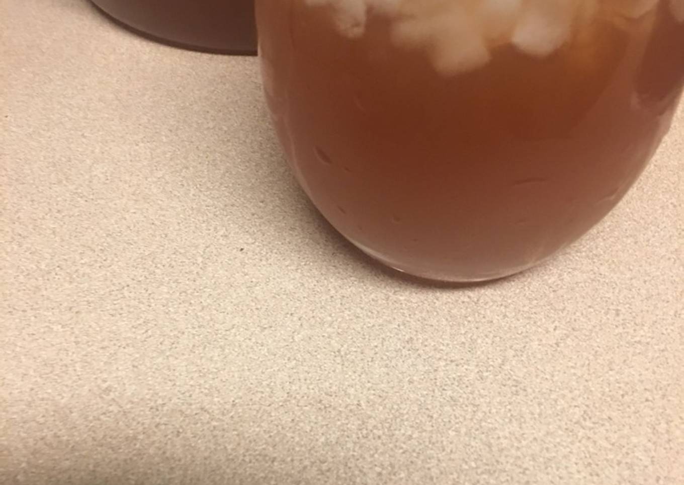 Lemonade peach tea punch aka fountain of youth juice