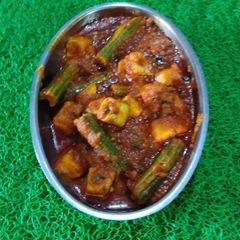 A picture of Drumstick Paneer Sabzi.