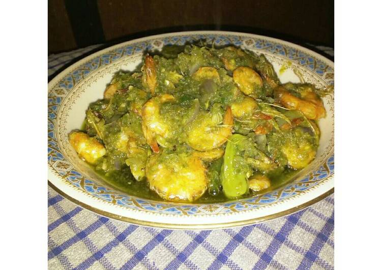 Resep Udang cabe ijo#pr_olahanudang yang Enak