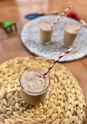 Una foto de Batido de chocolate ¡tardes de verano!