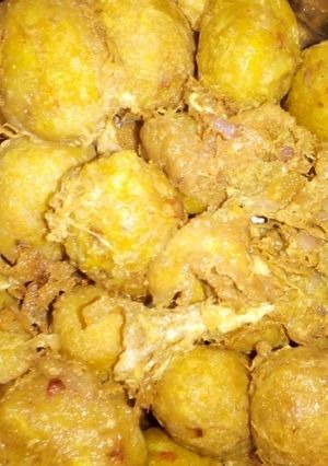 A picture of Tuna Yamballs.