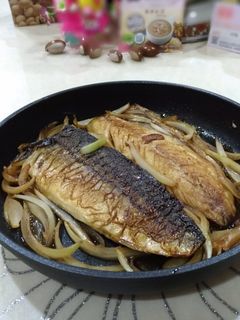 日式蔥柳燒鯖魚 的食譜成品照片