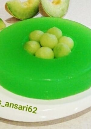 عکسی از دستور ژله طالبی