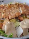 Ensalada César en airfryer