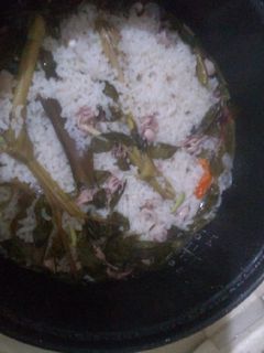 Foto resep Nasi liwet cumi asin pete