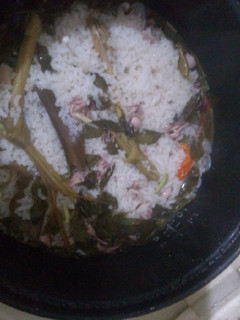 Foto resep Nasi liwet cumi asin pete