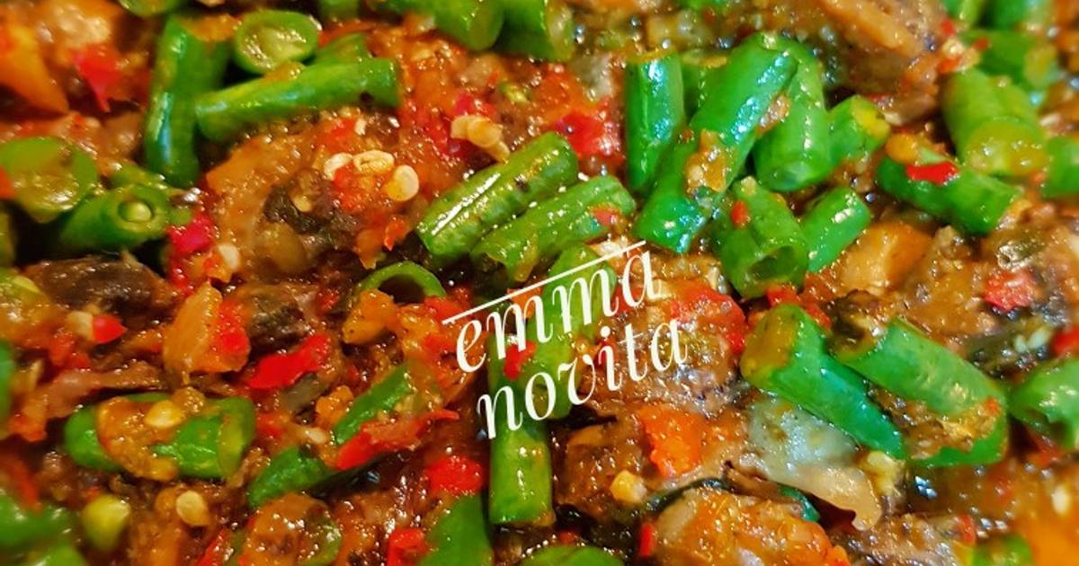 Resep Tumis Pedas Kerang Dara Kacang Panjang oleh Emma Novita Sari