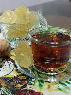 عکسی از دستور چای لیمو عمانی و نبات☕