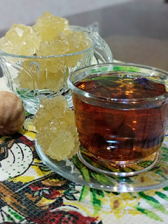 عکسی از دستور چای لیمو عمانی و نبات☕