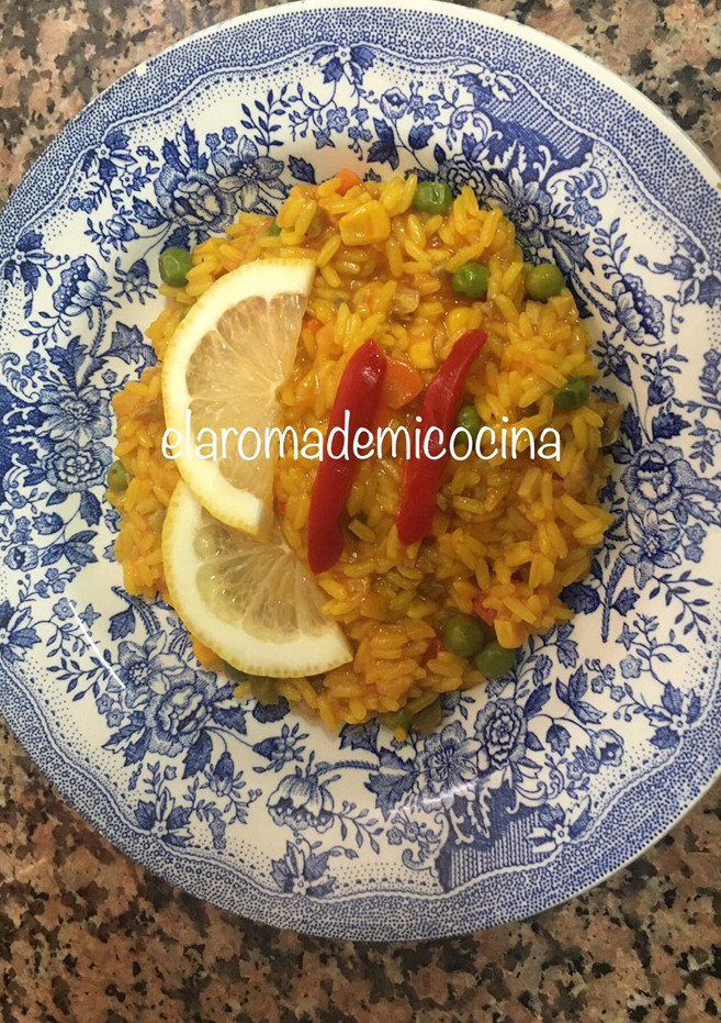 Una foto de Arroz con Verduras