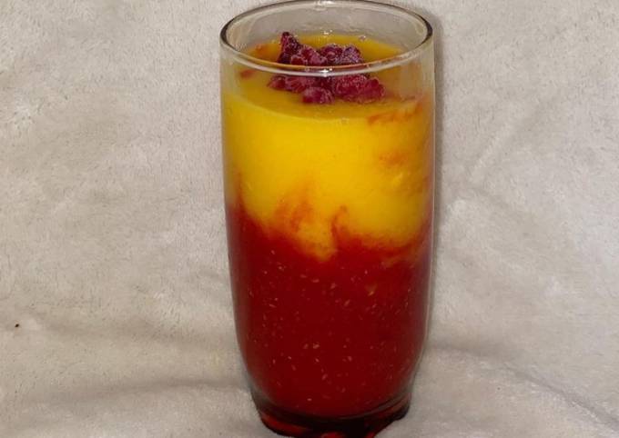 Smoothie Mangue / Framboise