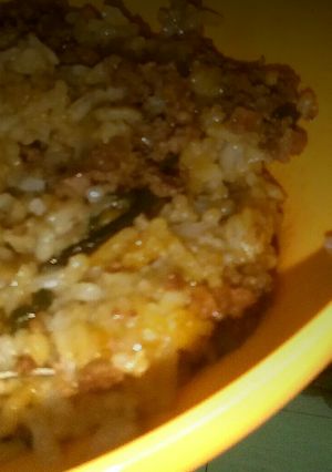 Foto resep Nasi Tim daging bumbu ngohiang ala Tia