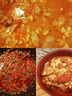 Una foto de Locro rápido en olla presión