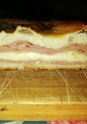 Una foto de Torta de fiambre