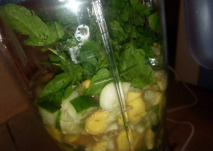 Ginger /mint leaves drink Recipe