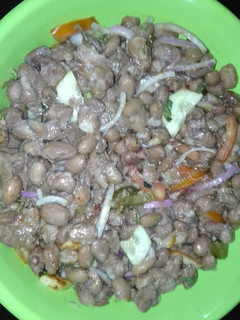 A picture of Red kidney Beans Salad (Rajma).