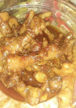 Foto resep Ceker ayam sambalado