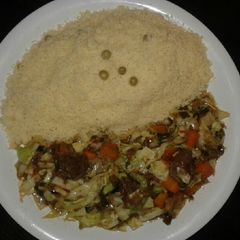 A picture of Vegetable soup.