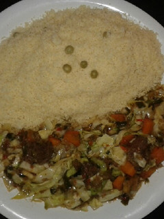 A picture of Vegetable soup.