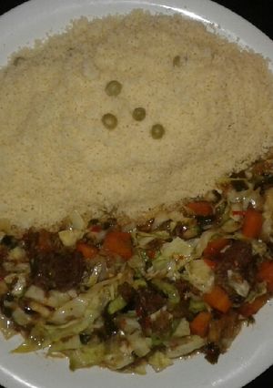 A picture of Vegetable soup.