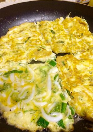 Hình của món Trứng chiên cá Ngần.