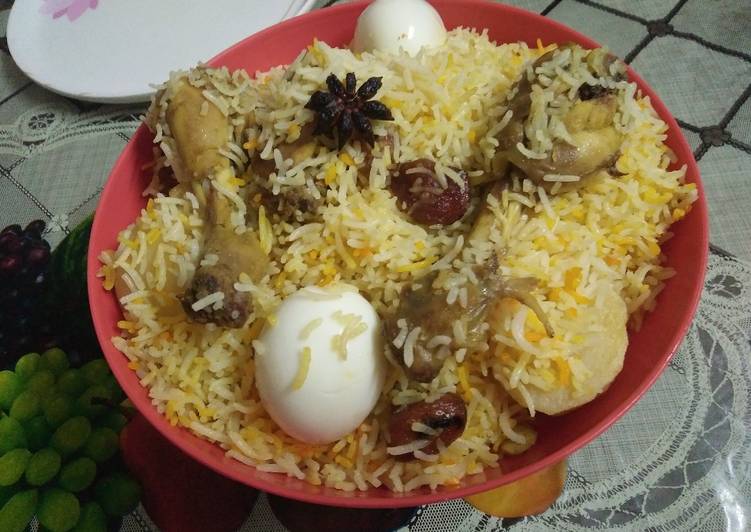 Recipe of Perfect Chicken Biriyani(my style)