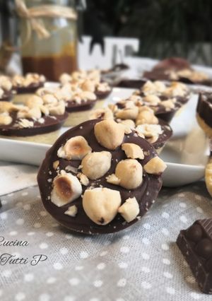 Une photo de Krumchy recette C.Michalak caramel beurre salé, chocolat au lait