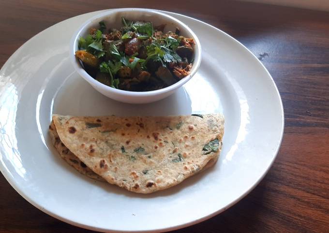 Stuff Methi Paratha