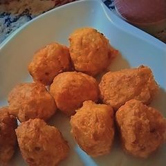 A picture of Yam balls😘.