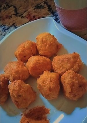 A picture of Yam balls😘.