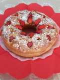 Ciambella alle fragole