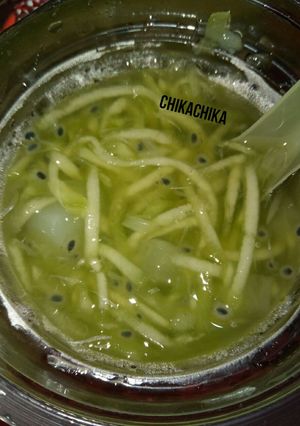 Foto resep Serut melon biji selasih