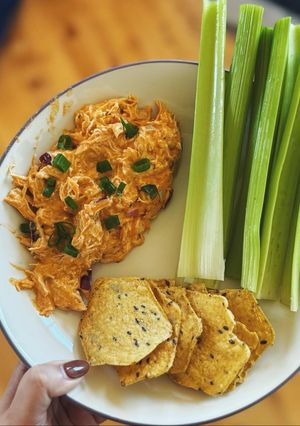 A picture of Buffalo Chicken Dip.