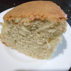 A picture of Vanilla sponge cake.