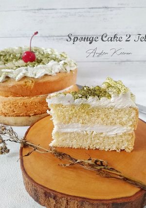 Foto resep Sponge Cake Lembut 2 Telur