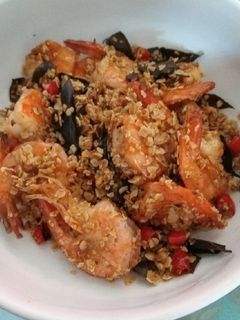 Foto resep Udang Goreng Oatmeal