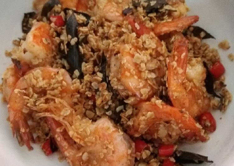 Langkah Mudah untuk Membuat Udang Goreng Oatmeal Anti Gagal