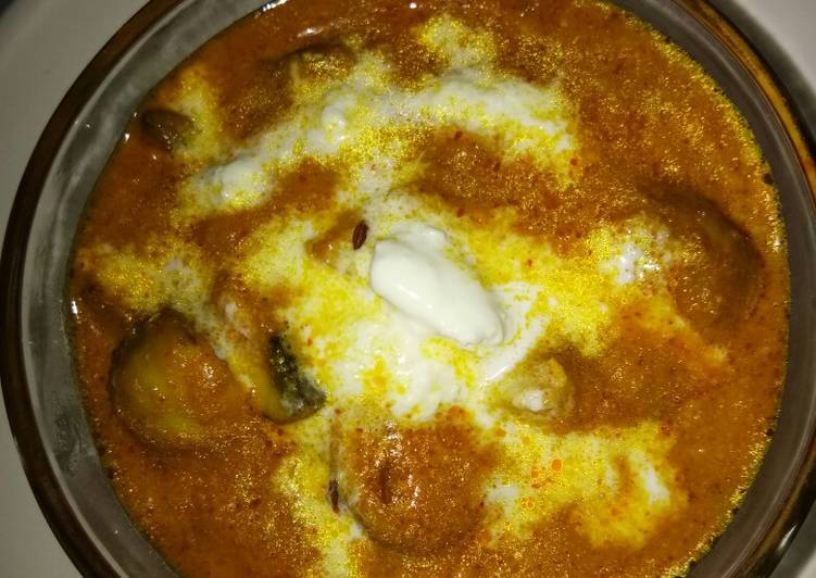 Recipe of Appetizing Mushroom cream masala