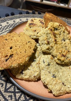 Una foto de Galletas de avena banana y miel