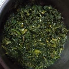 A picture of Water spinach stir fry.