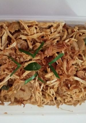 Foto resep Ayam suwir bakso pedas