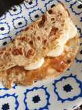 Panqueques integrales con dulce de leche sin azúcar