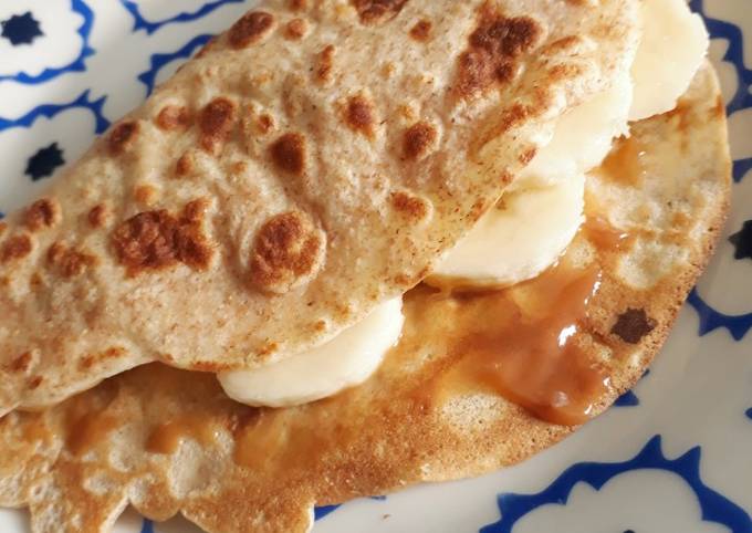 Panqueques Integrales Con Dulce De Leche Sin Azúcar Receta De Fiona 👸🏻 ...