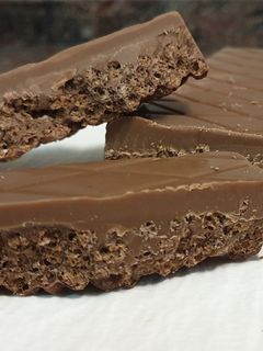 Una foto de Turrón de chocolate casero