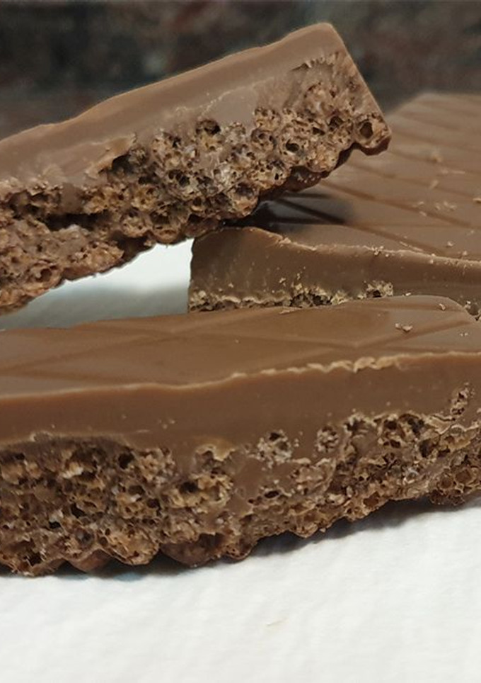 Una foto de Turrón de chocolate casero
