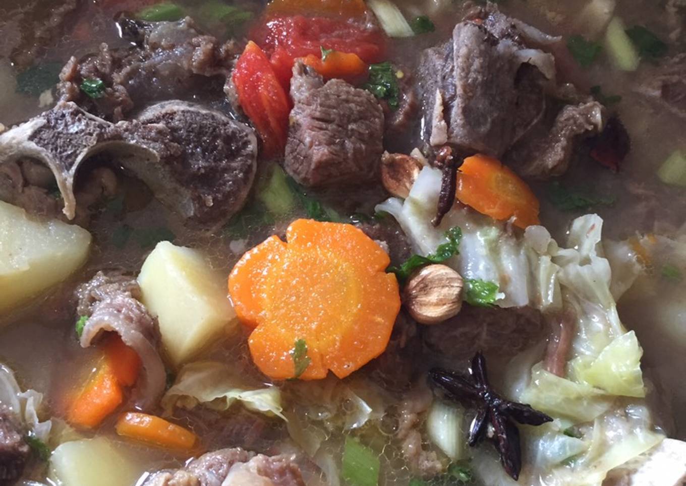 88 Sup Daging plus Tulang Sapi