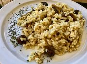 Una foto de risoto sin leche