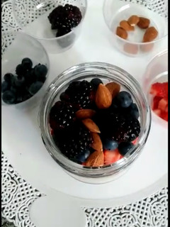 Una foto de Overnight (avena remojada) Desayuno saludable