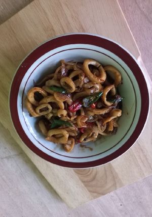 Foto resep Cumi Saus Tiram